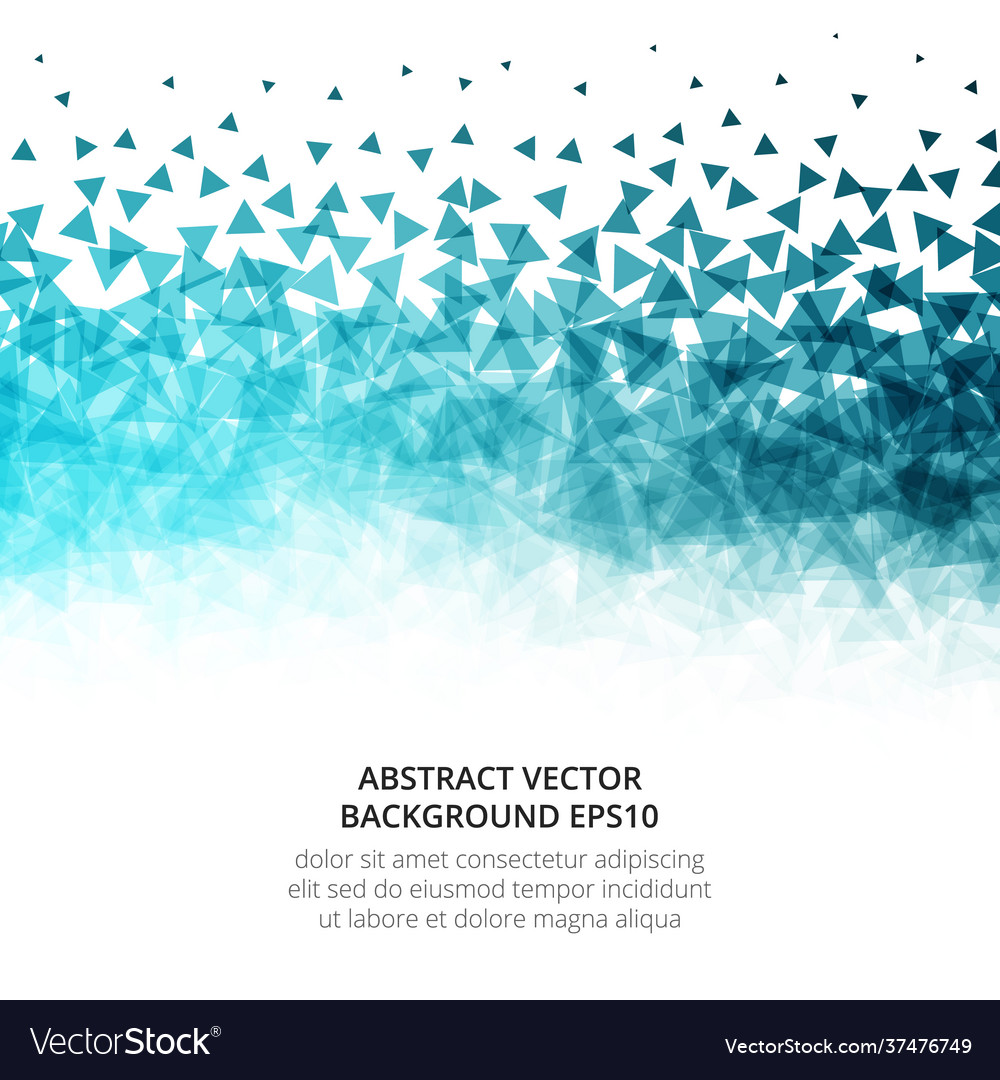 A abstract background with texture from triangles Vector Image A abstract background with texture from triangles