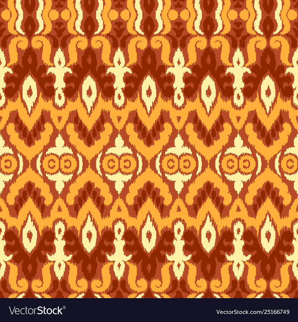 Abstract seamless pattern in ethnic style