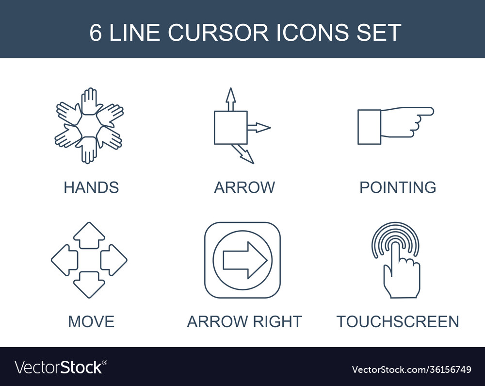 Cursor icons