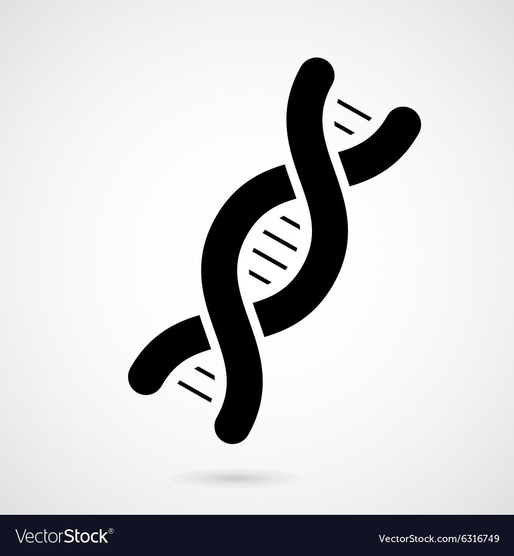 Dna molecule icon Royalty Free Vector Image - VectorStock