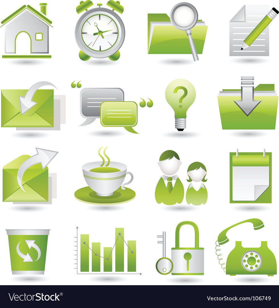 Modern Web Icons Collection
