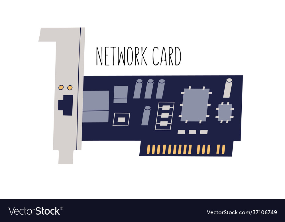 Network interface adapter controller or card