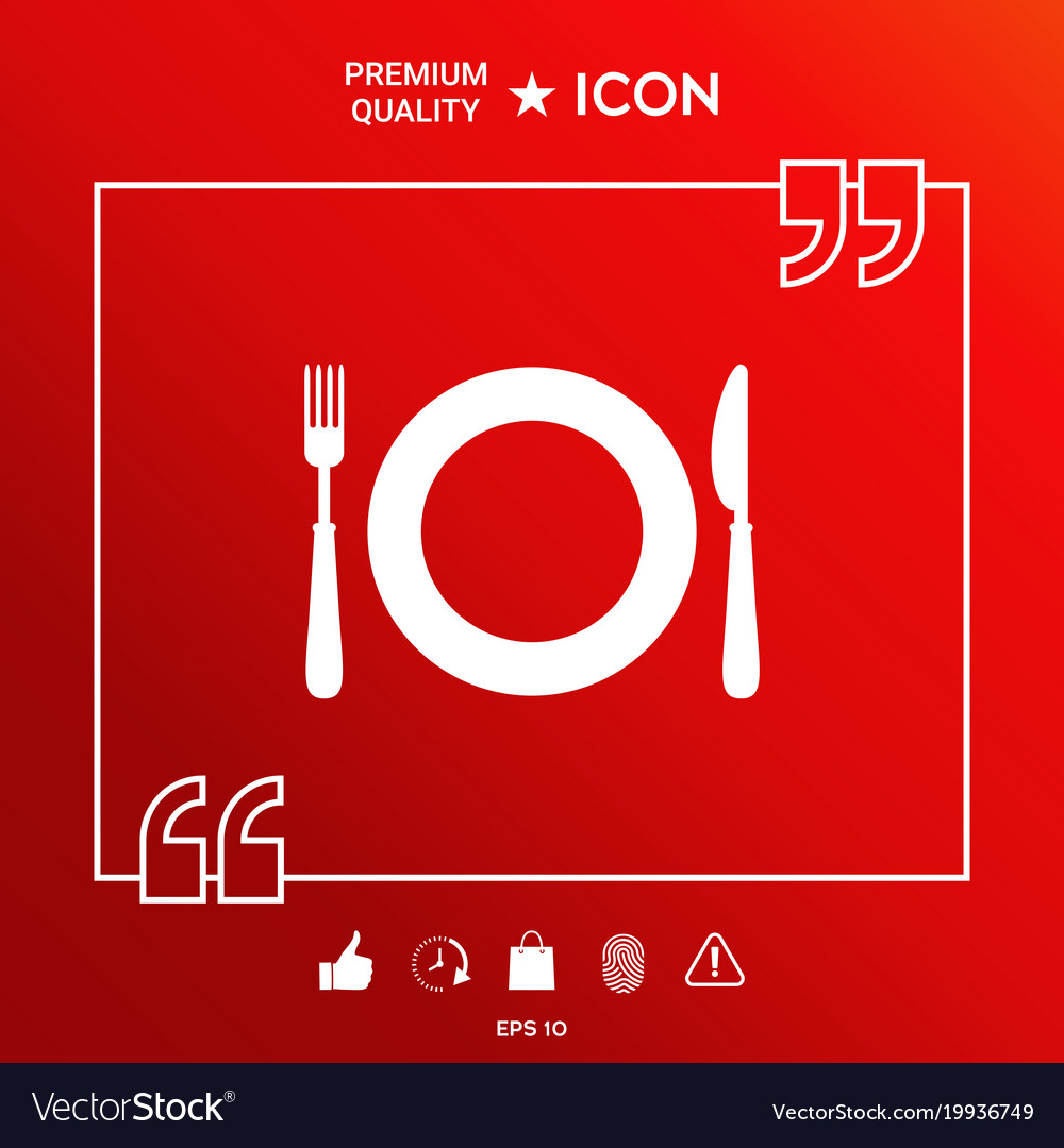 Restaurant symbol icon