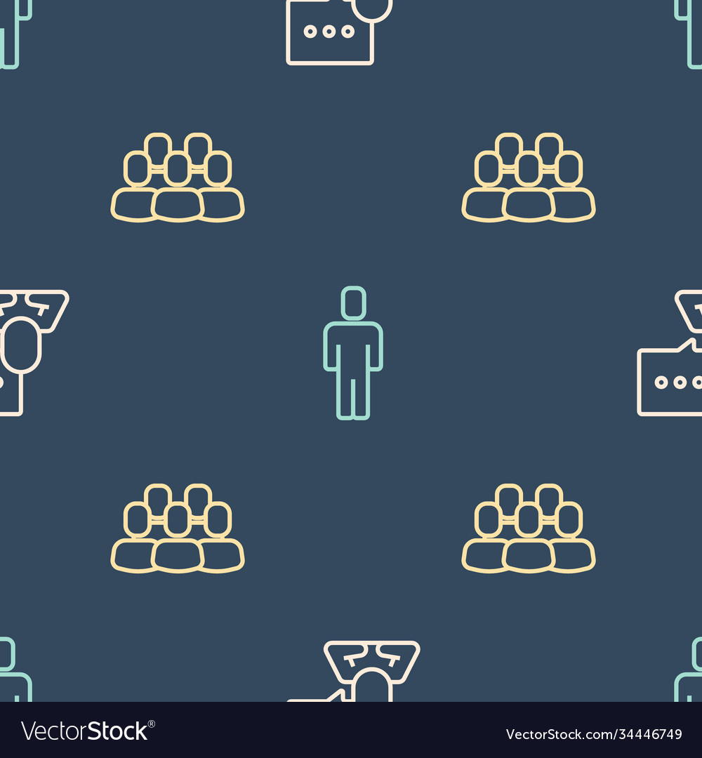 Set line speech bubble chat project team base vector image Set line speech bubble chat project team base