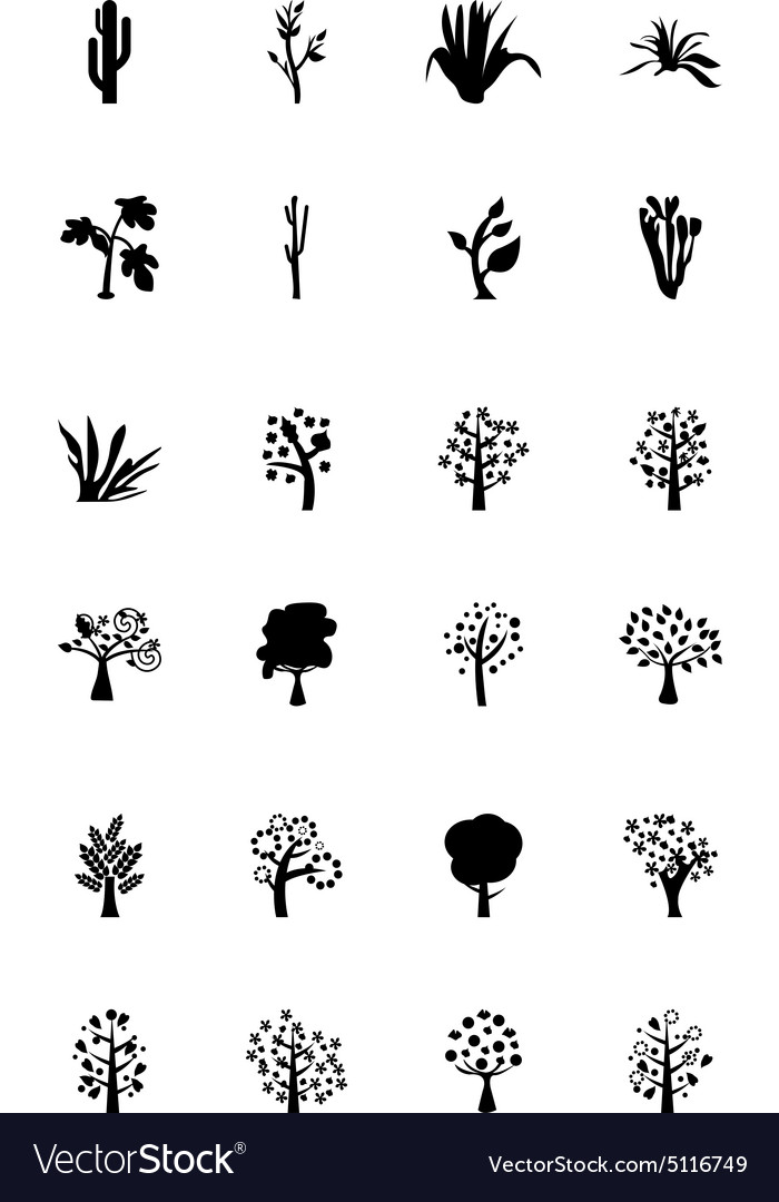 Tree Icon Set
