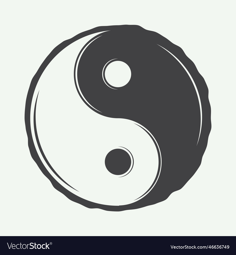 yin yang retro