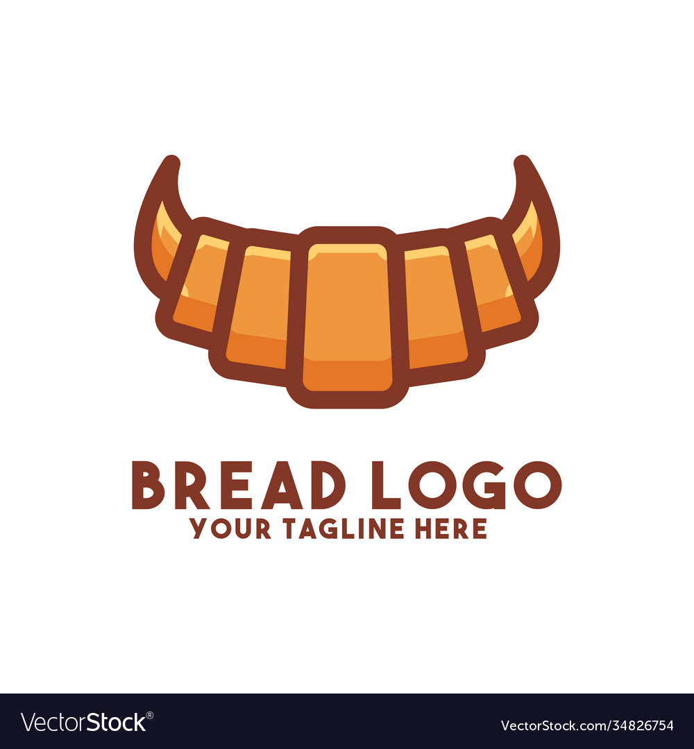 Bread logo modern concept design