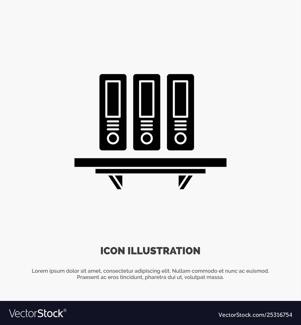 Files archive data database documents folders vector image Files archive data database documents folders