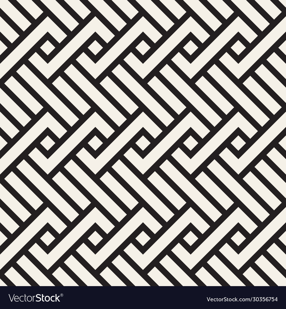 Interlocking Geometric Pattern