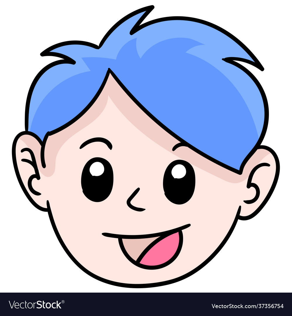 Light Blue Hair Guy 9519