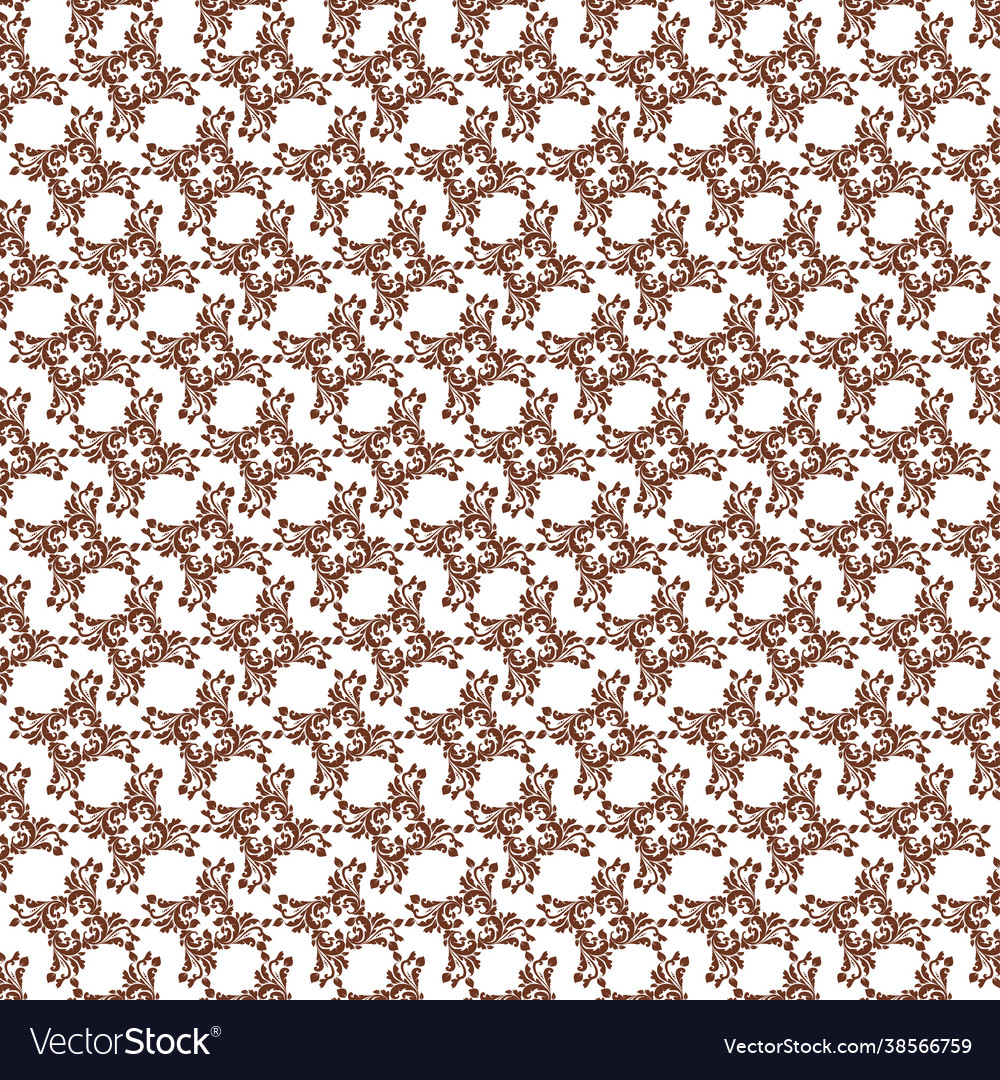Seamless damask pattern