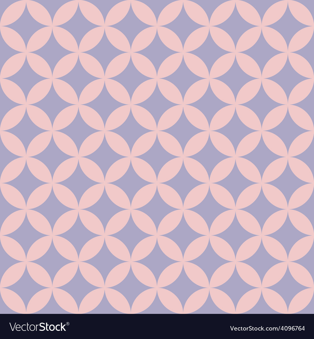 Abstract retro geometric pattern