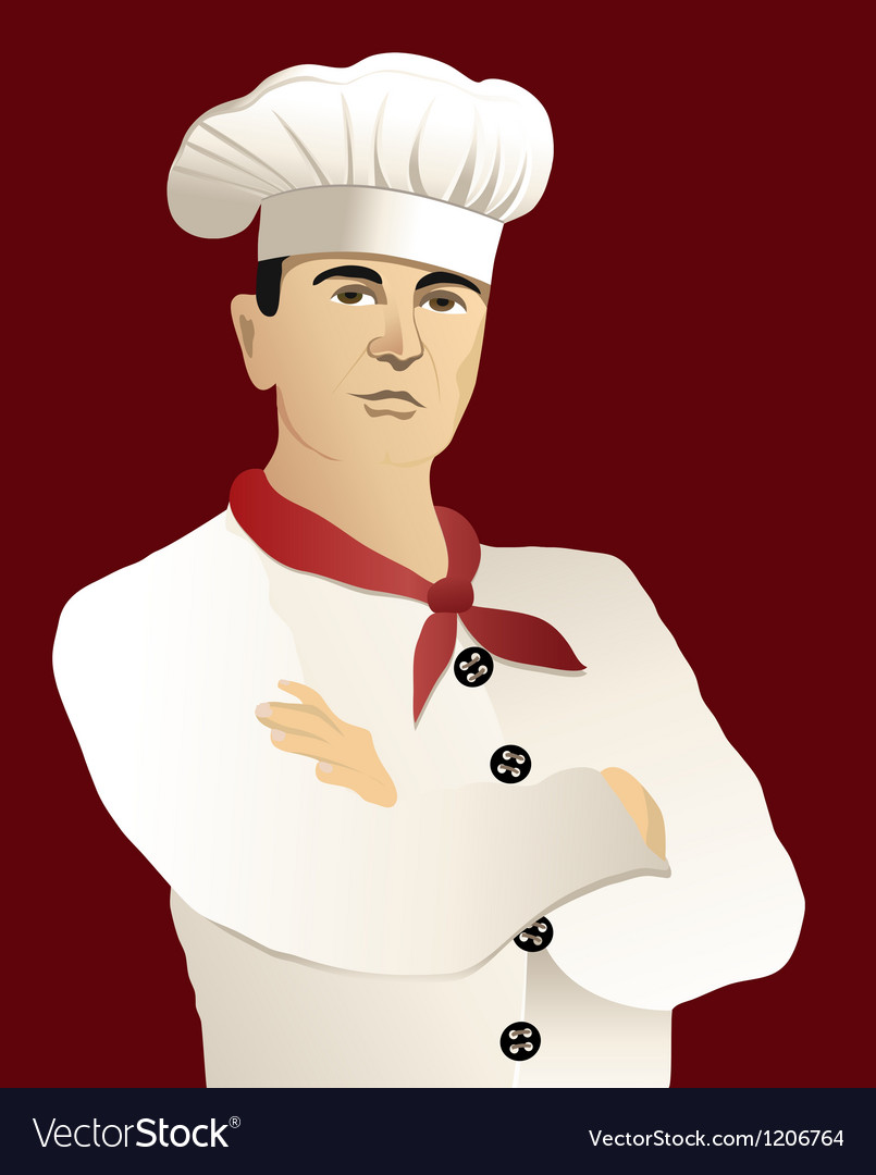 Chef Royalty Free Vector Image Vectorstock