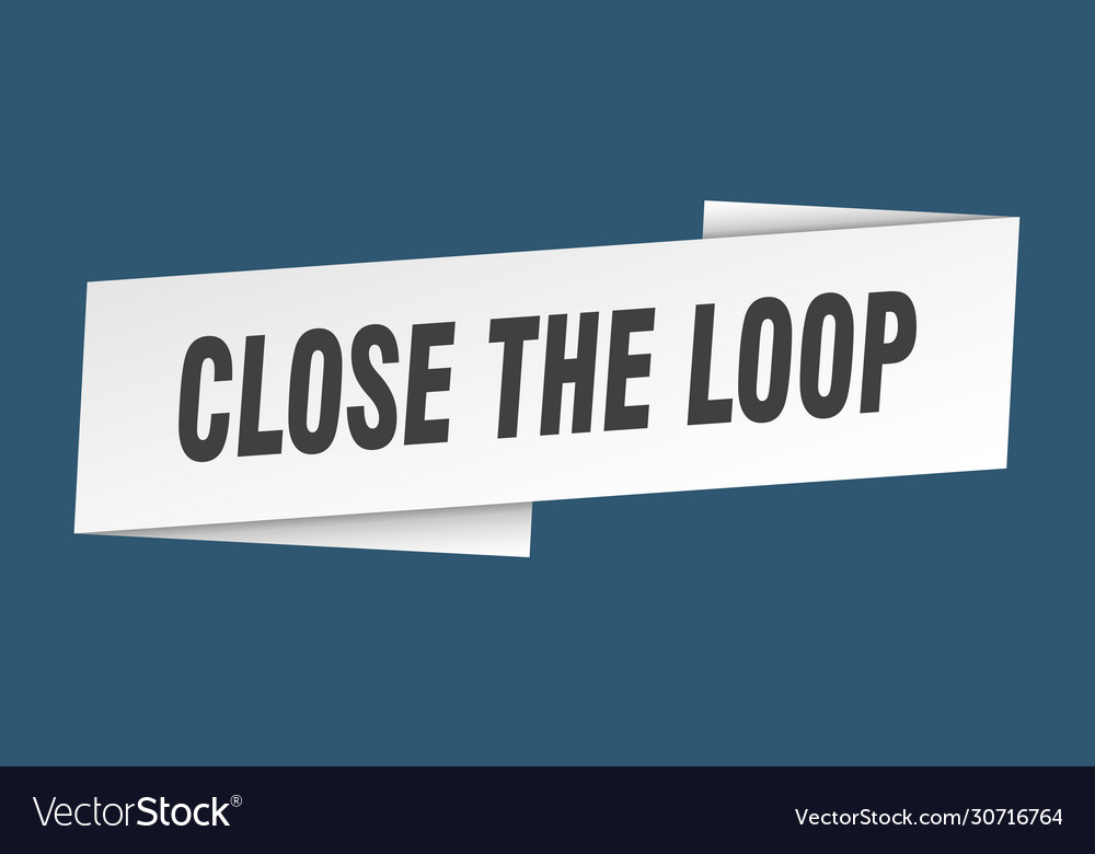Close loop banner template