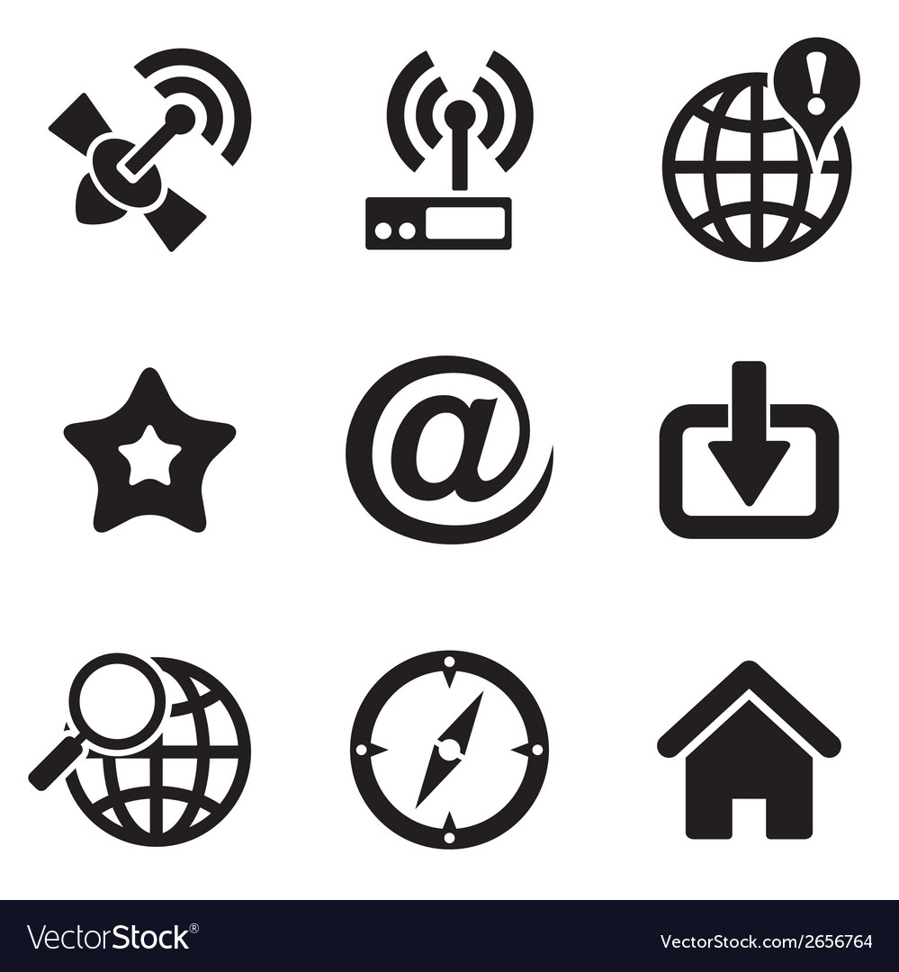Computer web icons