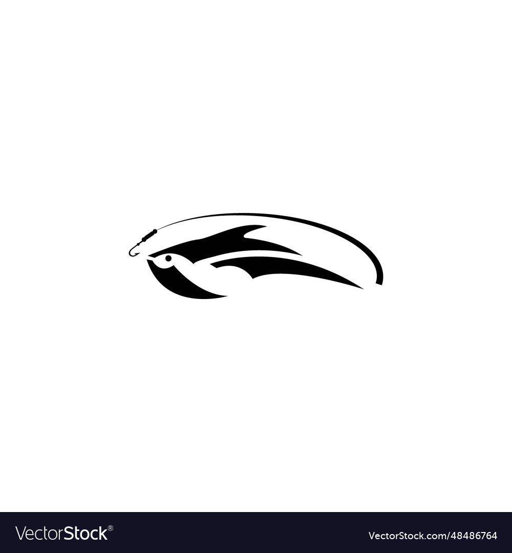 Fish logo template creative symbol