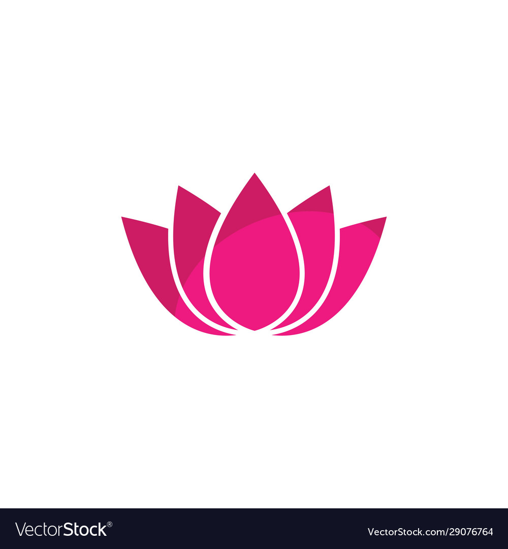Lotus Blumen Logo
