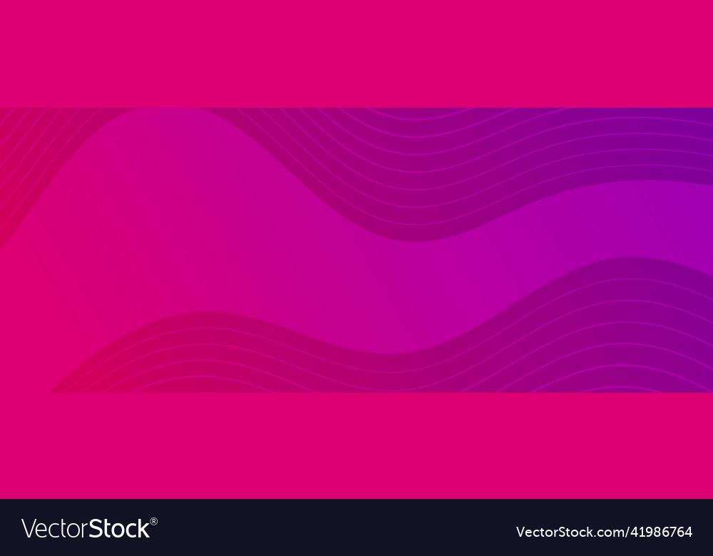 Modern colorful gradient background with wave Vector Image Modern colorful gradient background with wave