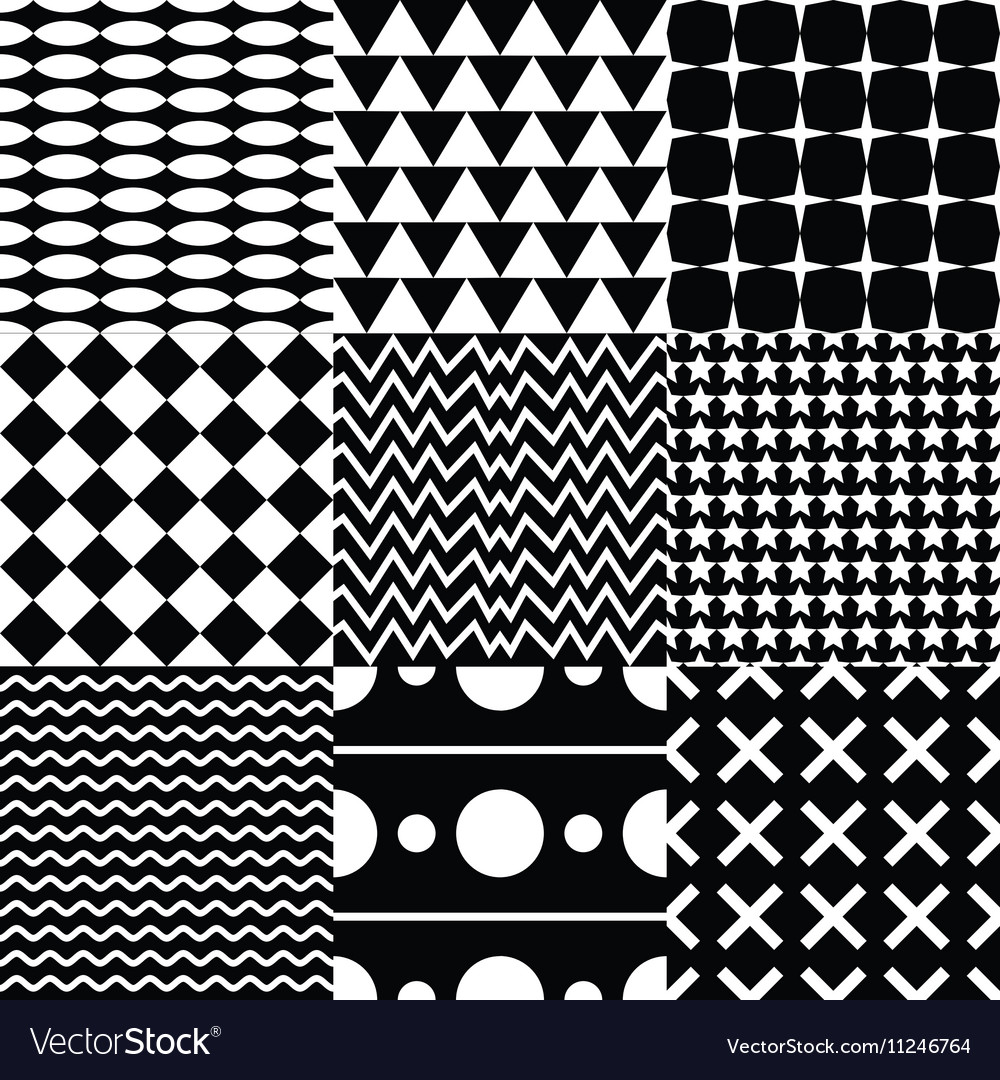 Various seamless pattern set