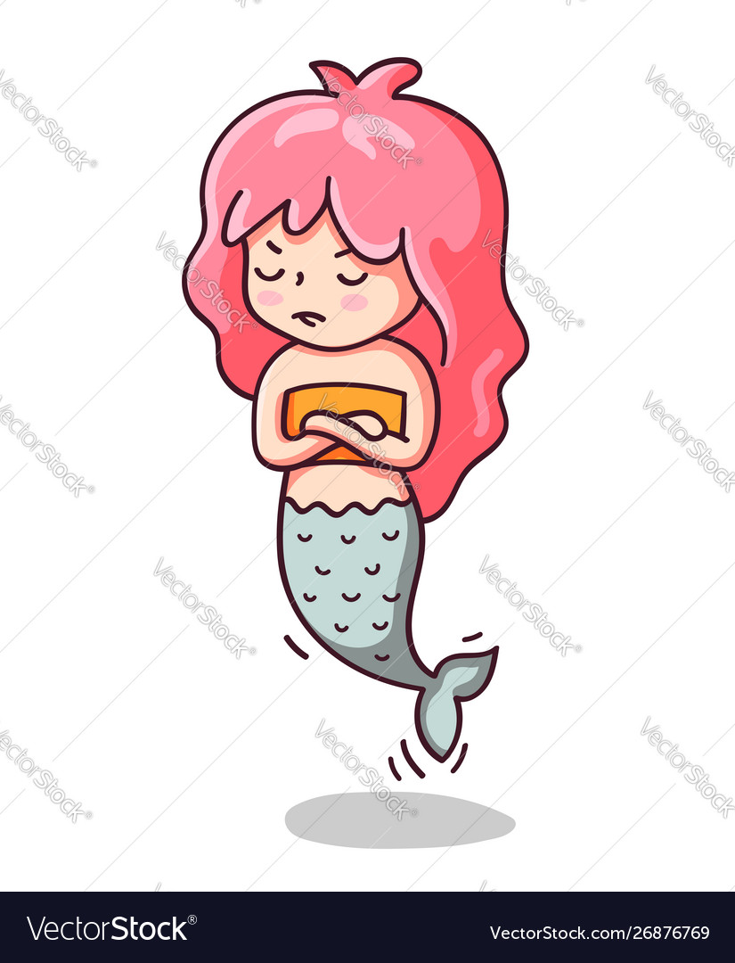 Angry Mermaid Arms Crossed