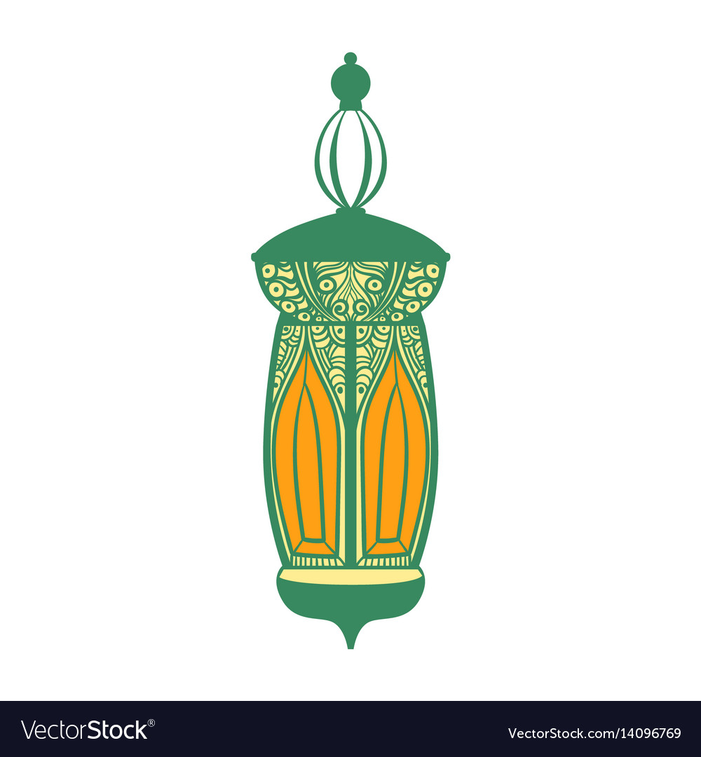 Arabic lamp colorful i