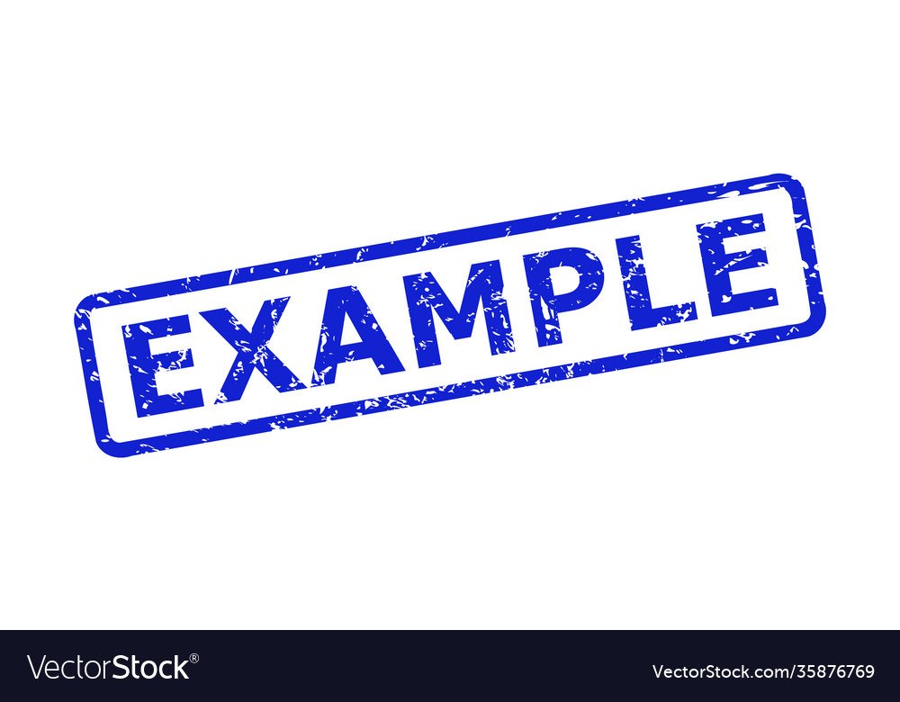 Example stamp seal with distress surface Vector Image Example stamp seal with distress surface