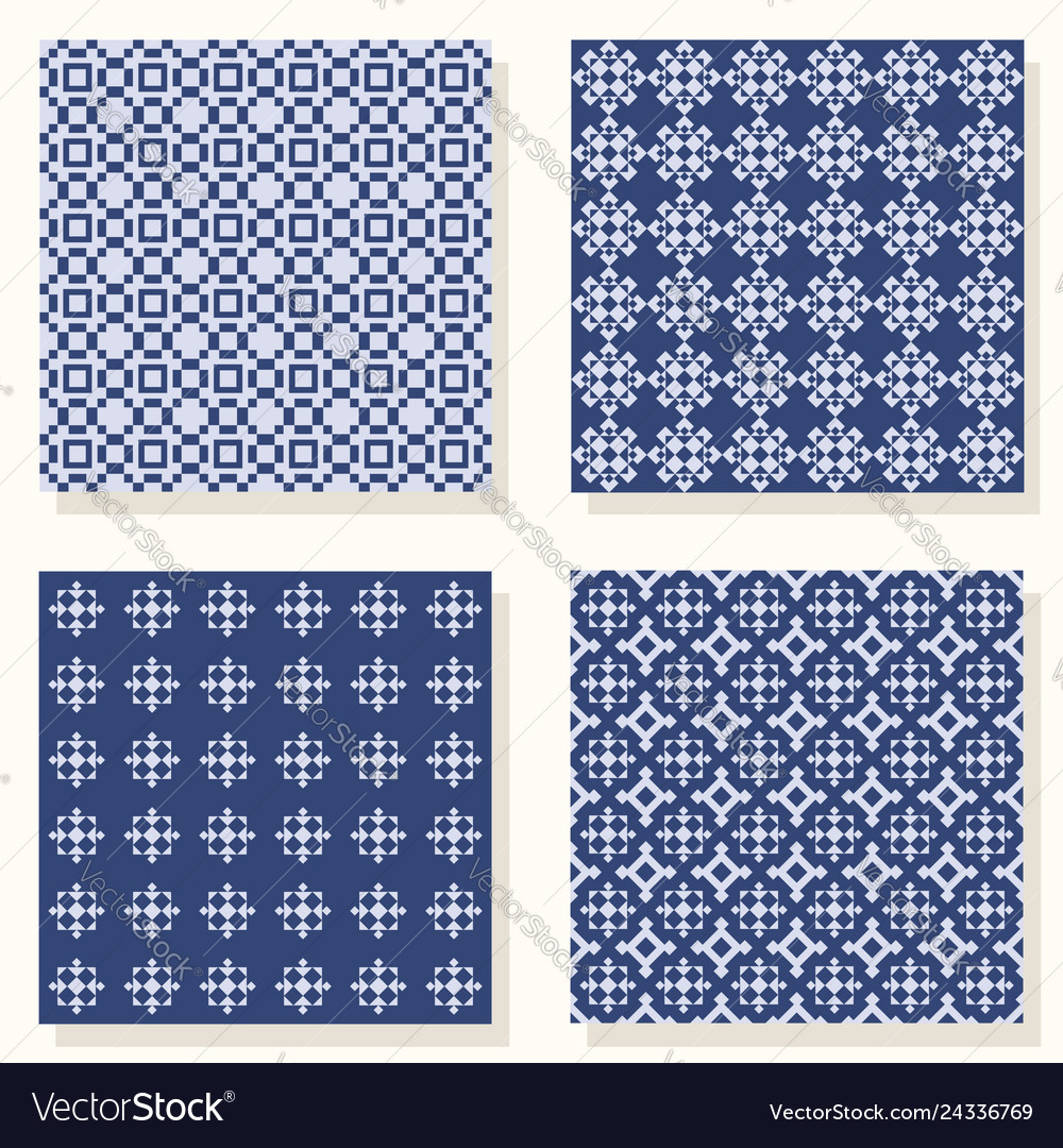 Geometric set pattern