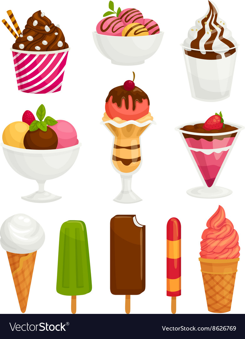 kinds of ice cream