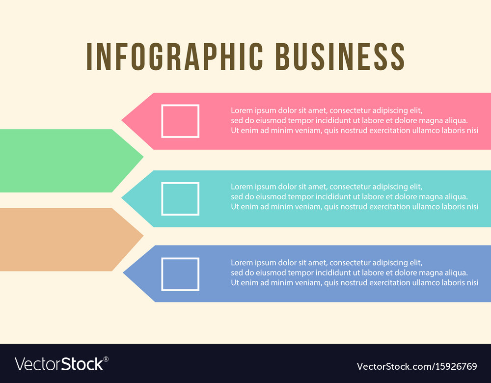 Infographic element business style design