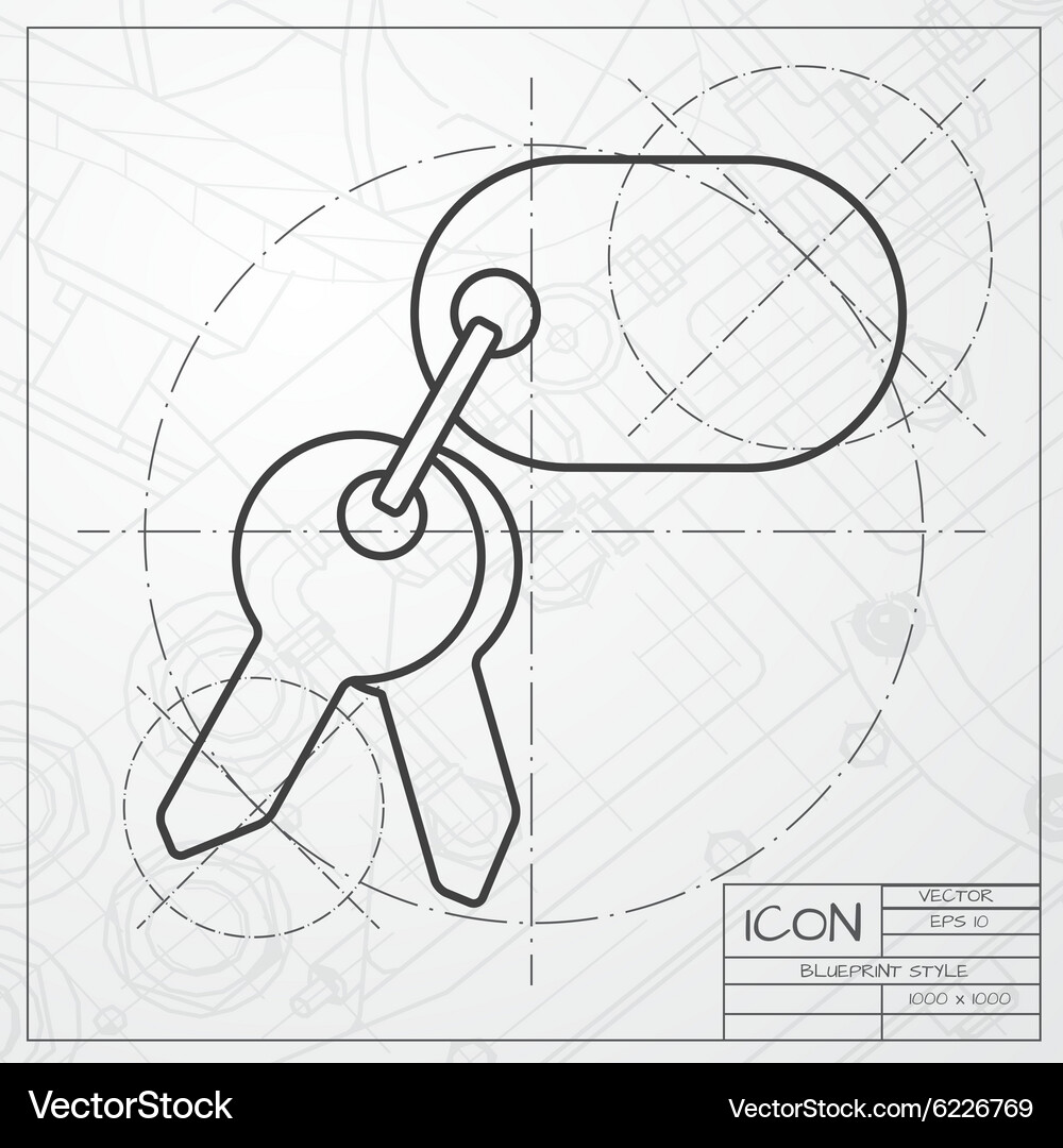 Keys icon Royalty Free Vector Image - VectorStock