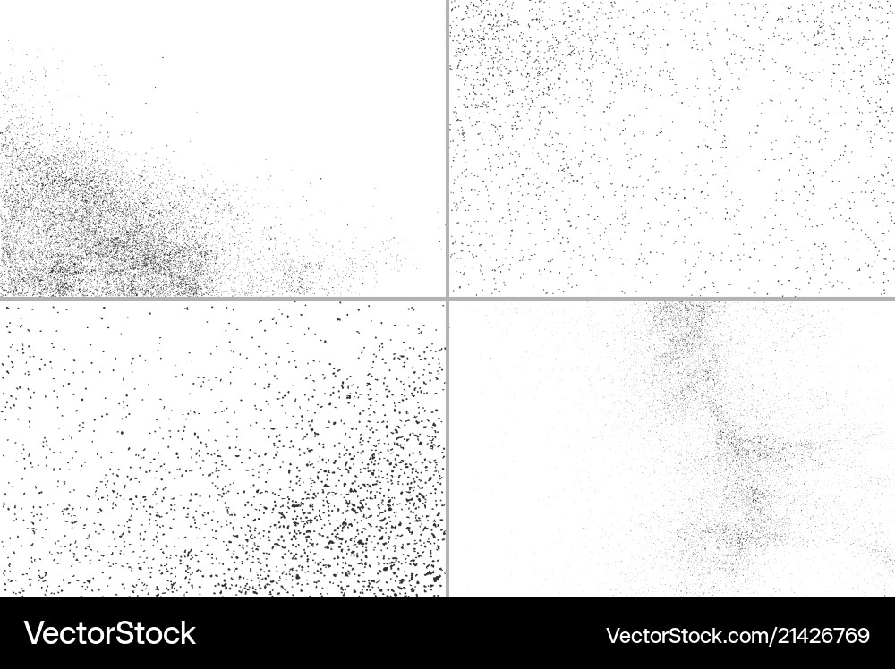 Set grunge texture Royalty Free Vector Image - VectorStock