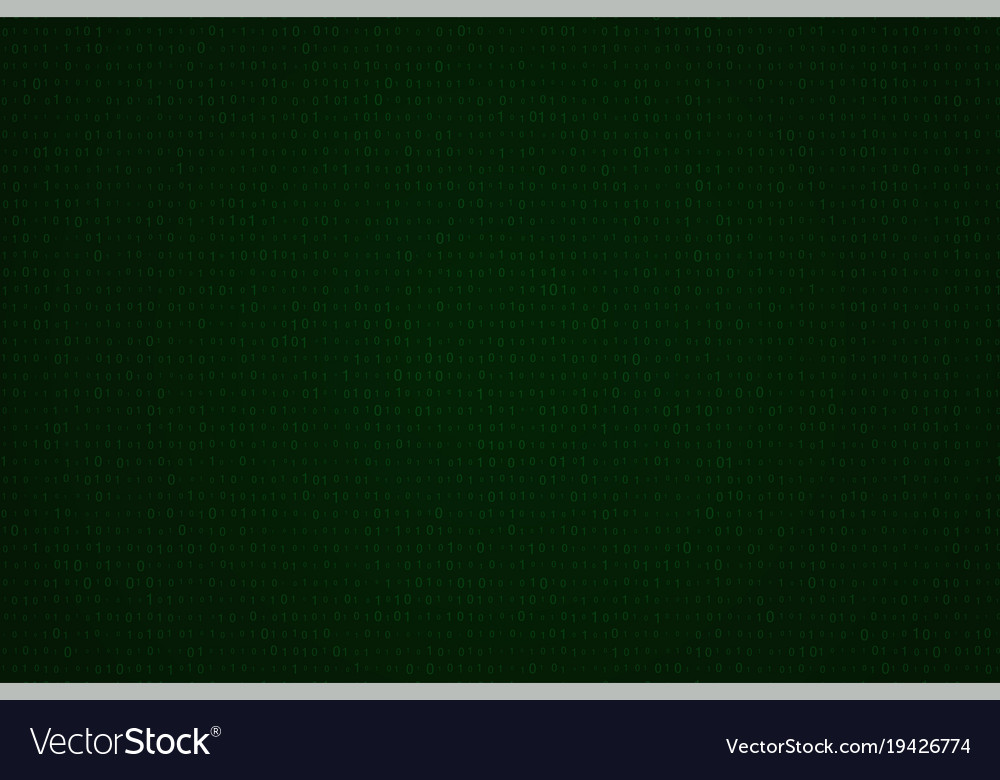 Abstract background with binary code information