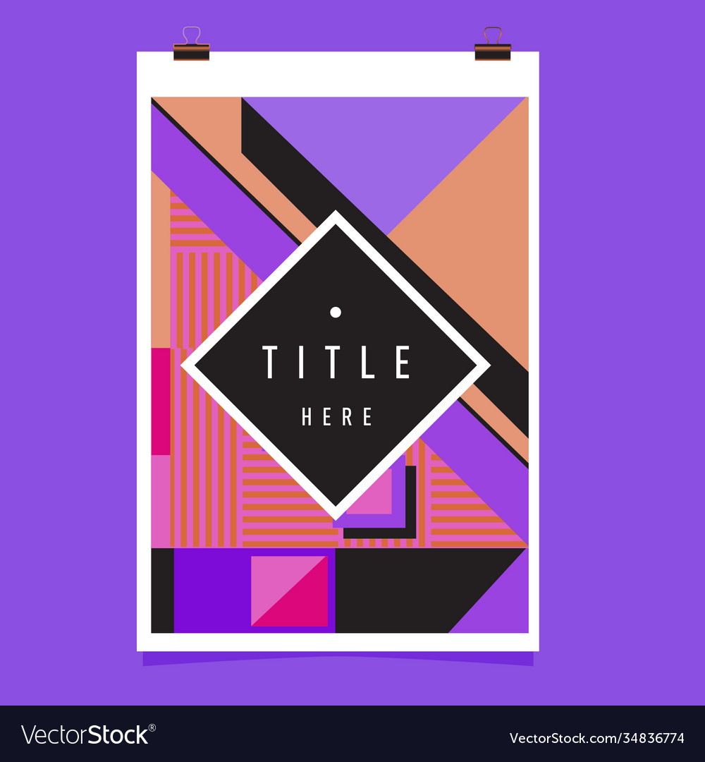Abstract colorful geometric pattern background