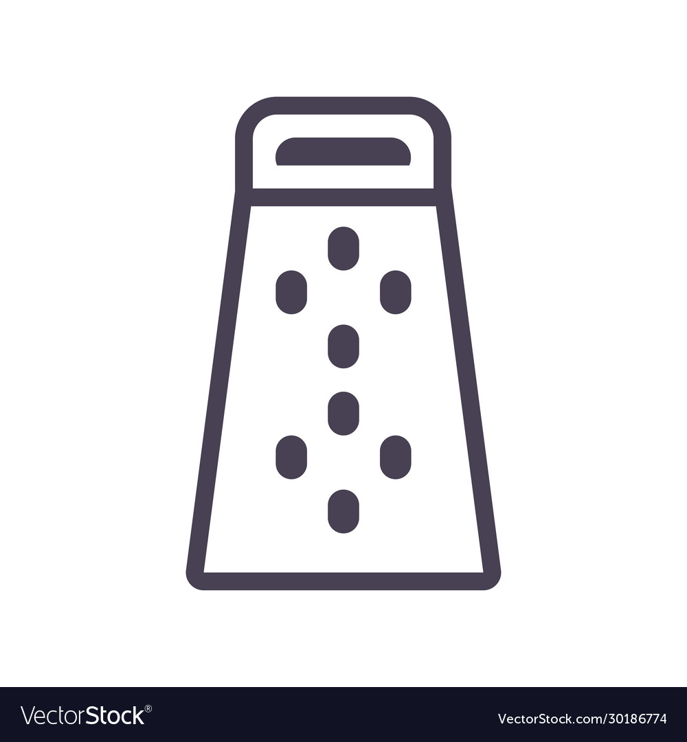 Isolated grater gradient style icon design