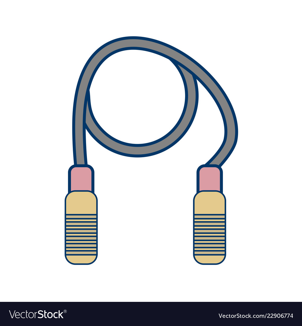 Jumping rope icon Royalty Free Vector Image - VectorStock