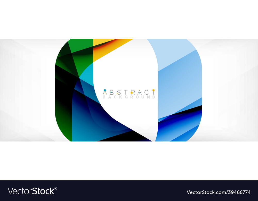 Minimal abstract background - color overlapping Vector Image Minimal abstract background - color overlapping
