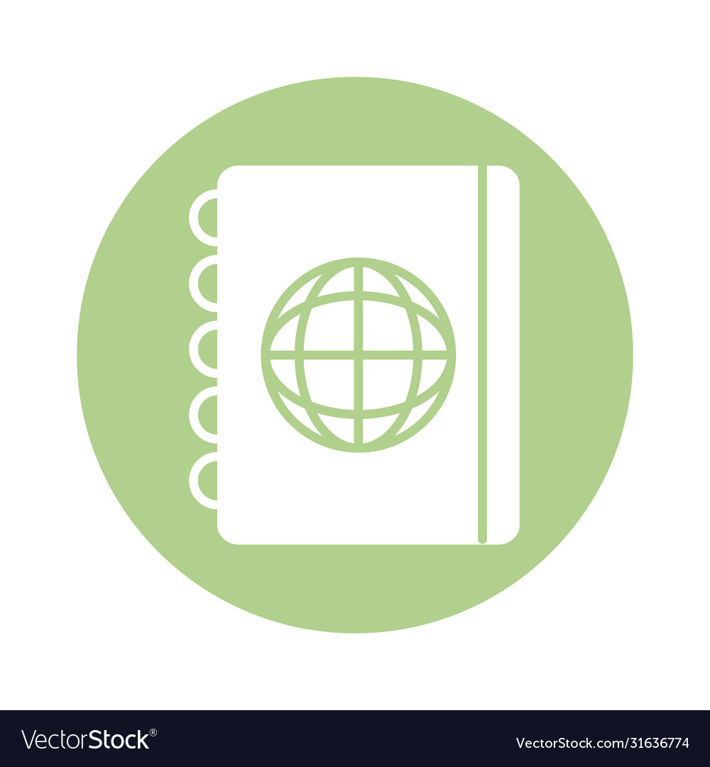 Notebook with sphere browser line style