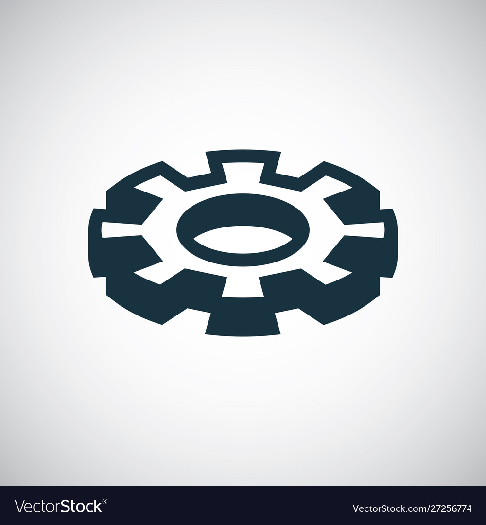 Setting gear icon for web and ui on white
