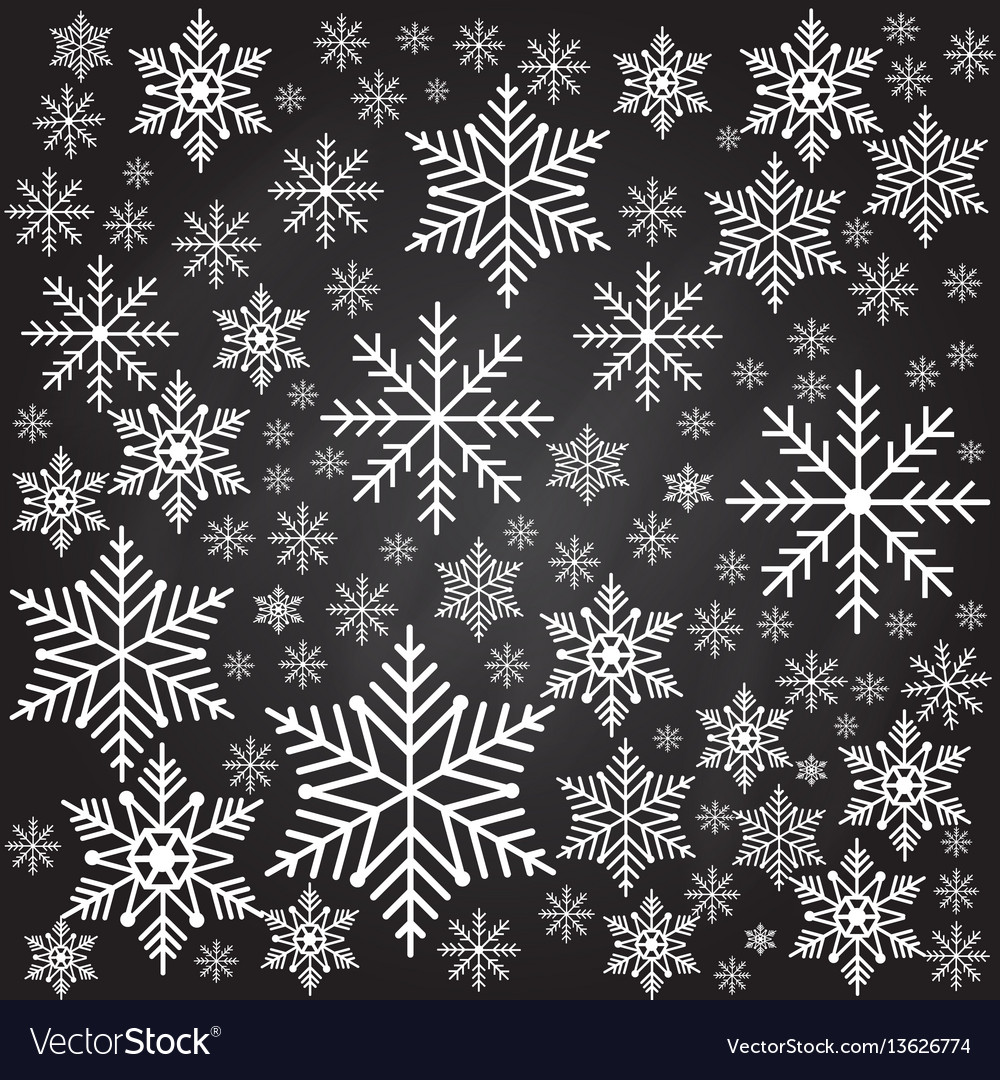 Winter Snowflake Pattern
