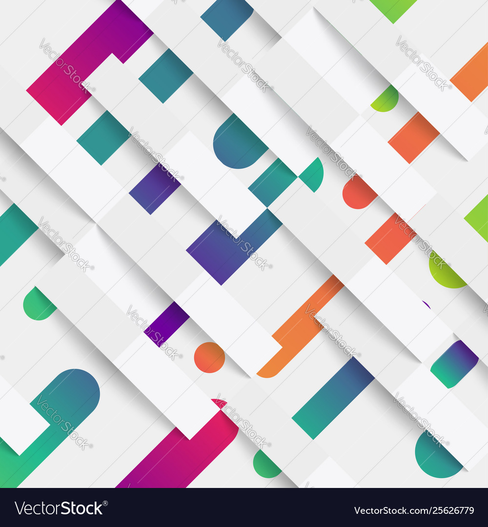 Colorful abstract background with balls and lines vector image Colorful abstract background with balls and lines