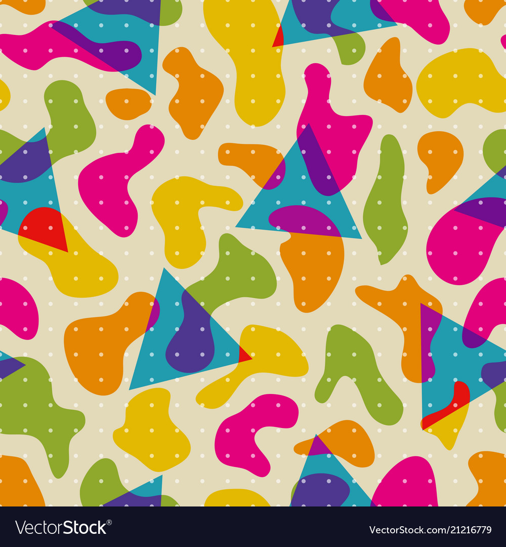 Retro seamless pattern