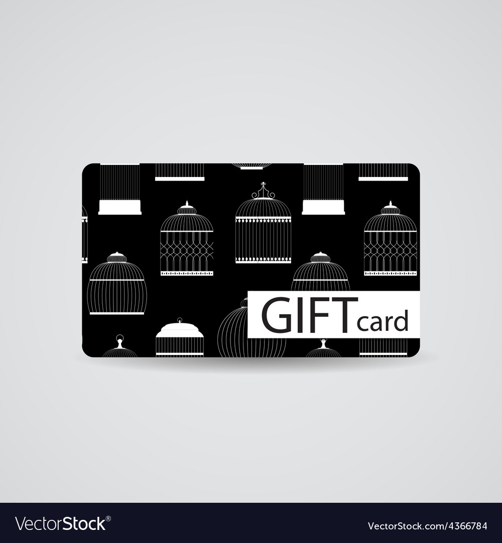 Abstract beautiful gift card design