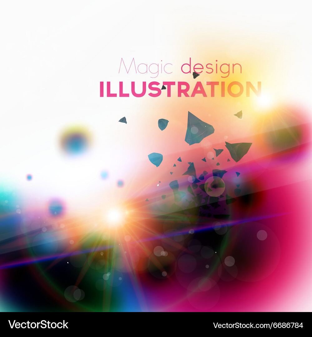Abstract summer background Royalty Free Vector Image