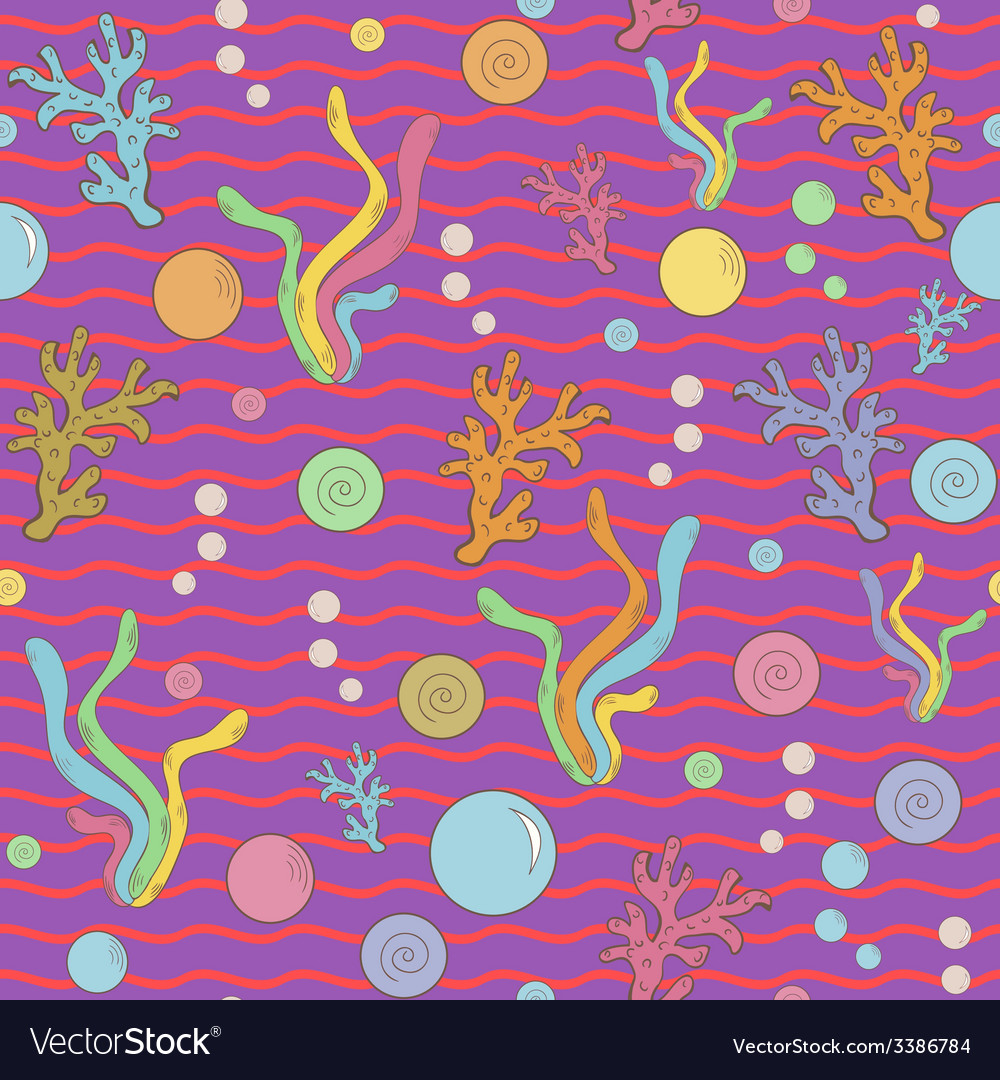 Abstract tmarine algae pattern
