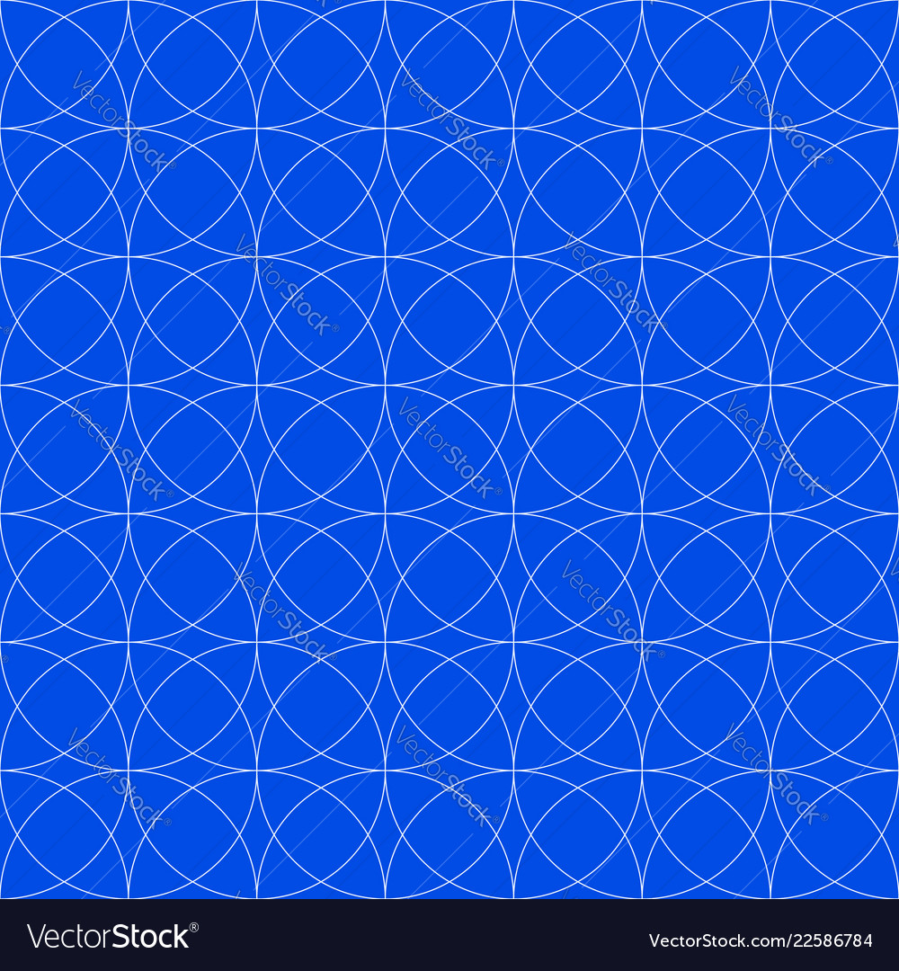 Colorful repeatable pattern with circles thin vector image Colorful repeatable pattern with circles thin