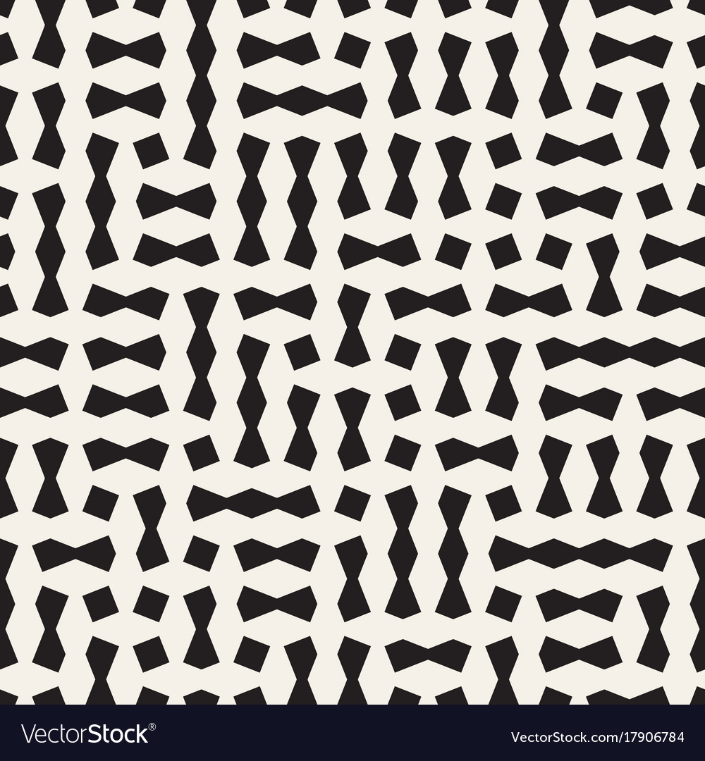 Seamless geometric lattice pattern irregular grid