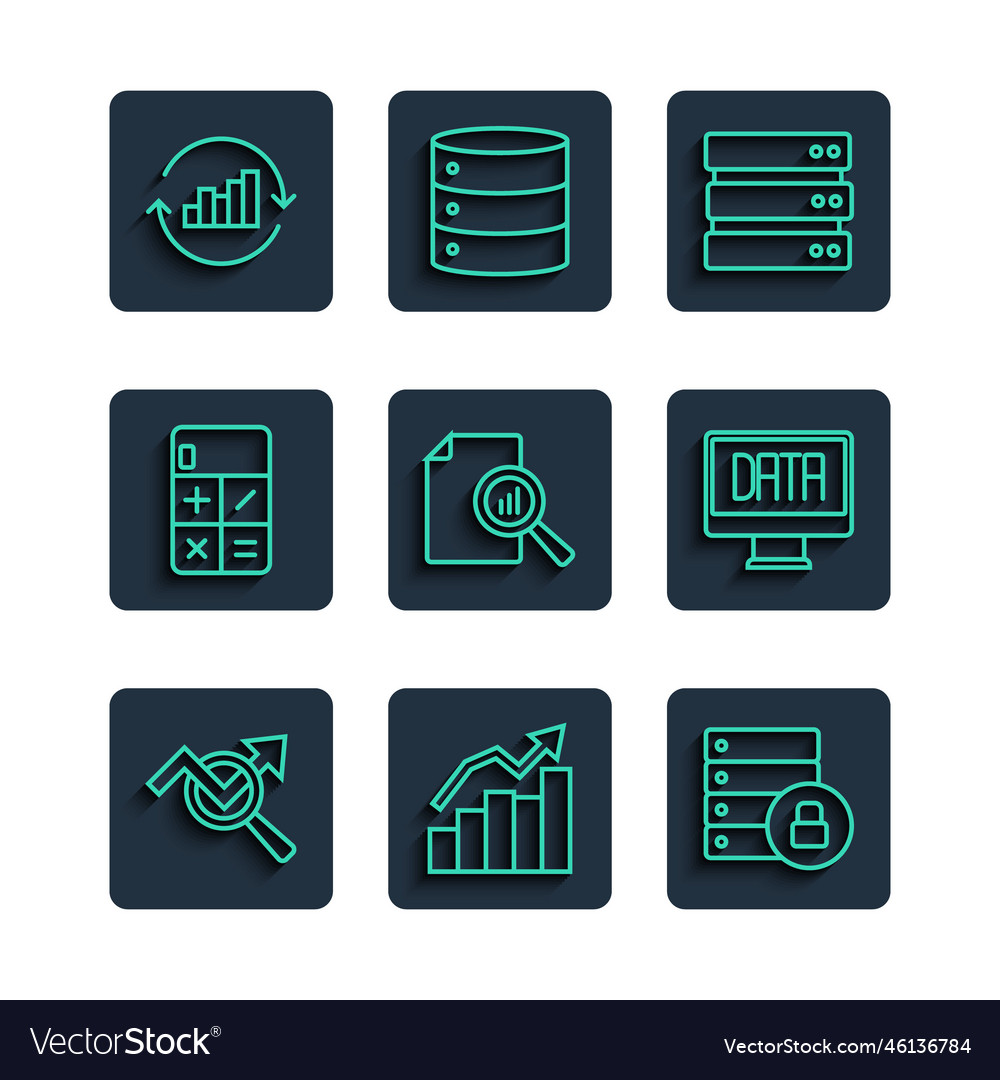 Liniensuche Datenanalyse Finanzwachstum