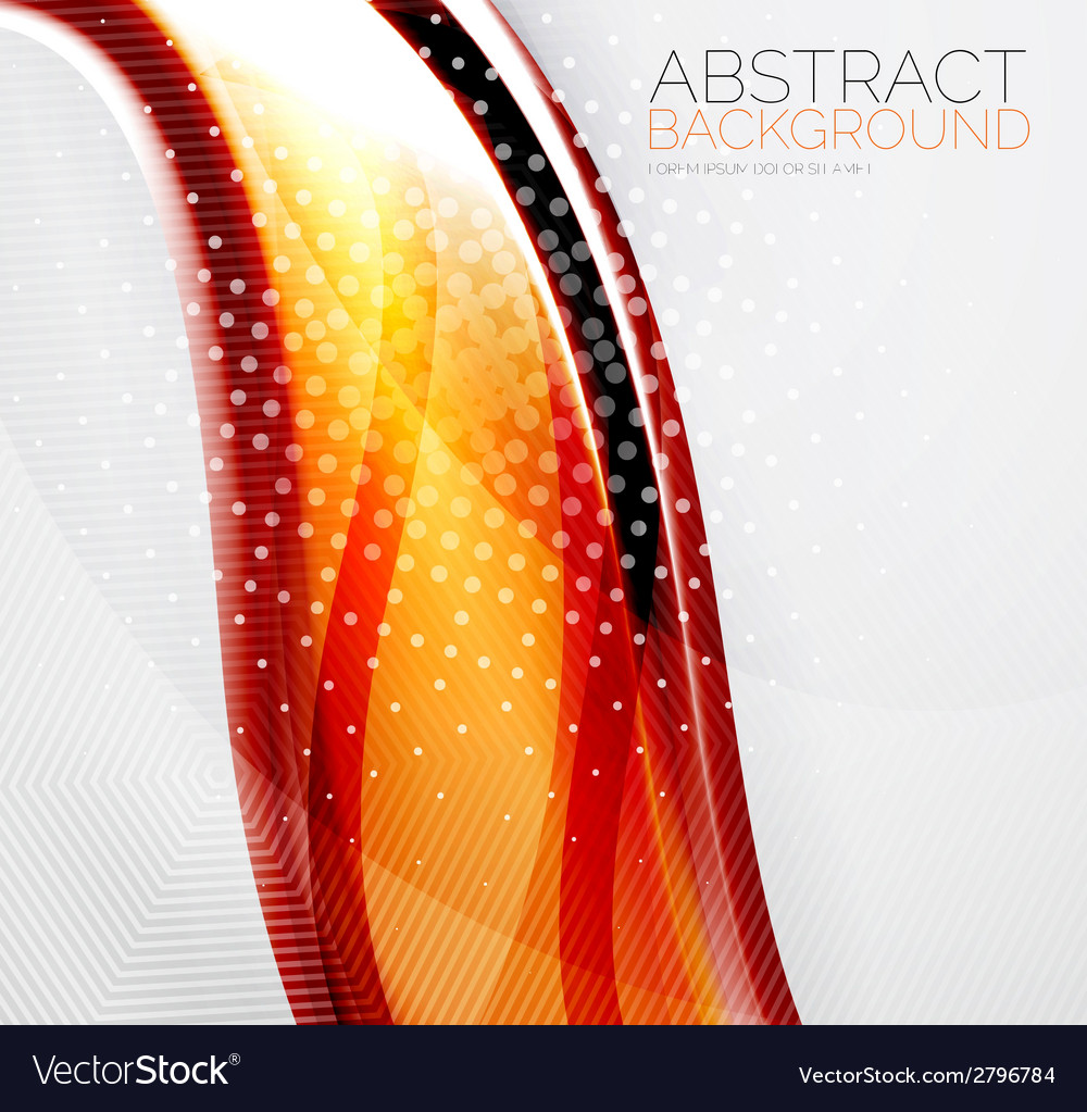 Wave abstract layout design