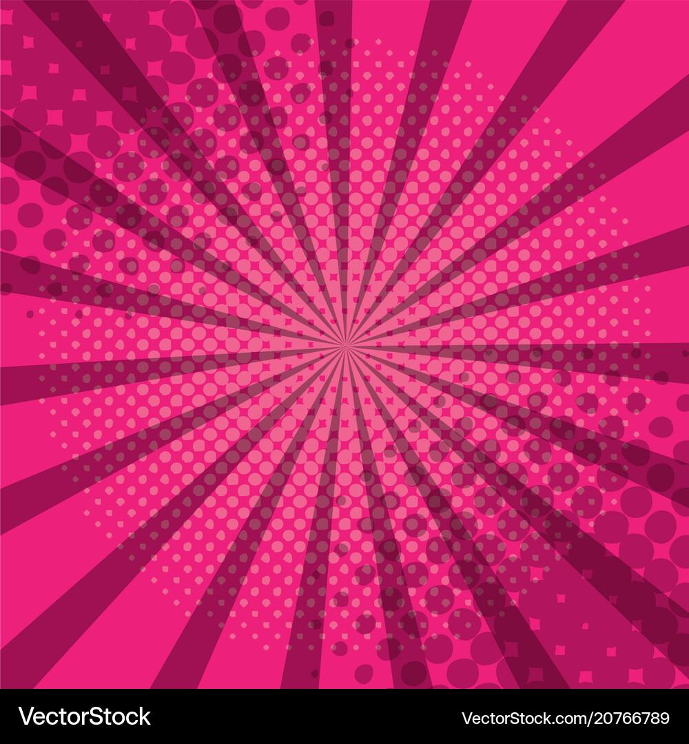 Comic pop art speech bubble Royalty Free Vector Image