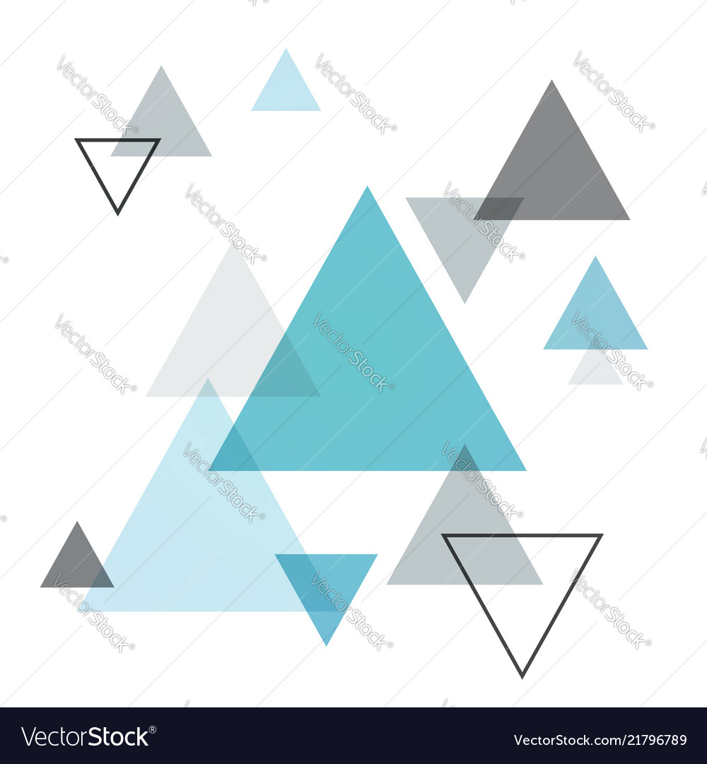 Scandinavian Triangle Background